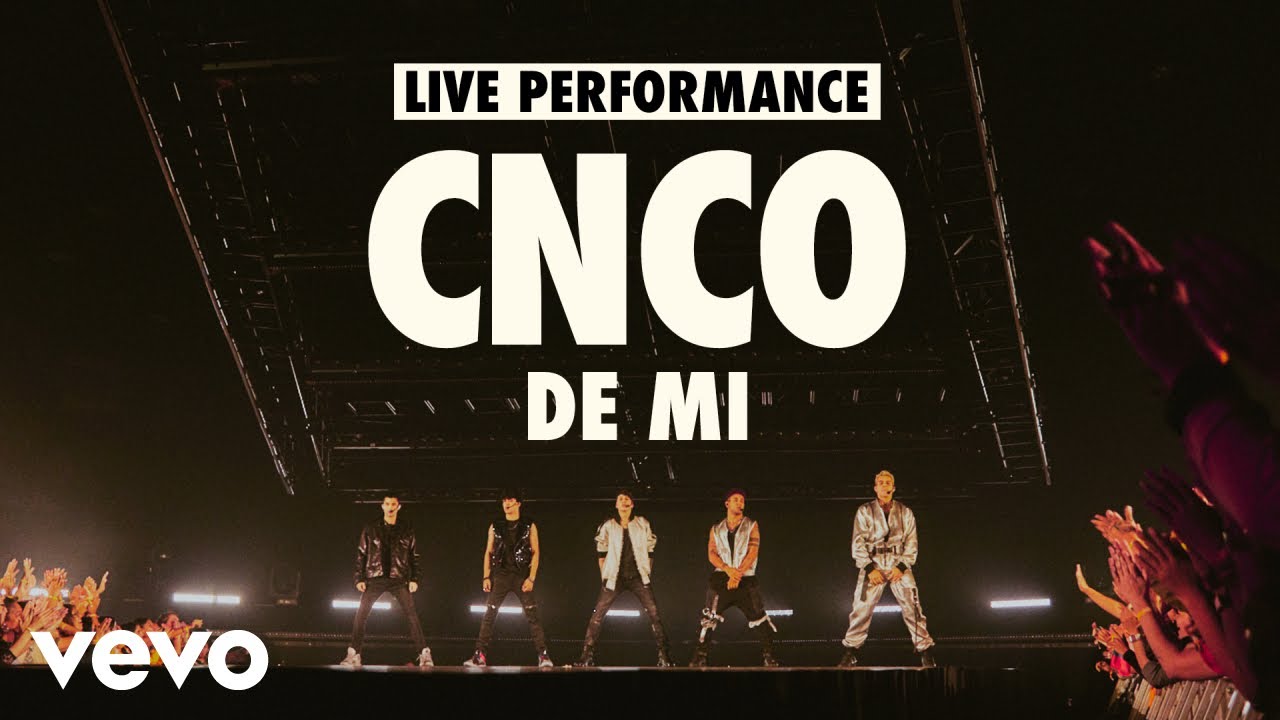 CNCO - De Mi (Live) | Vevo LIFT Live Sessions