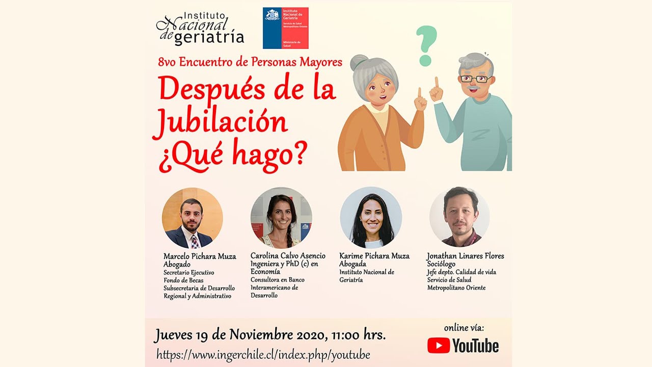 8vo Encuentro de Personas Mayores ¿Después de la jubilación qué hago?