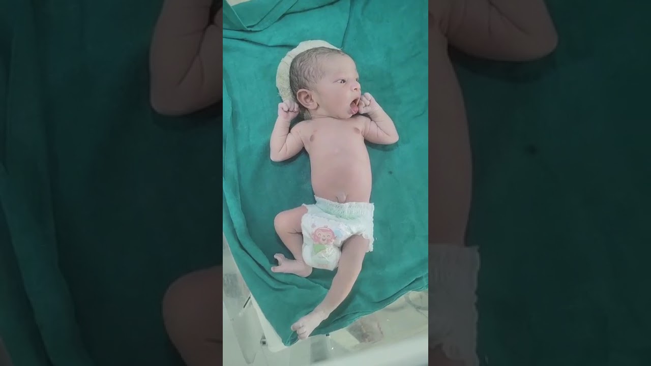 Newborn Baby's First Movements Long Video#NewbornBaby #CuteBaby #BabyMovements #BabyVideo #Baby