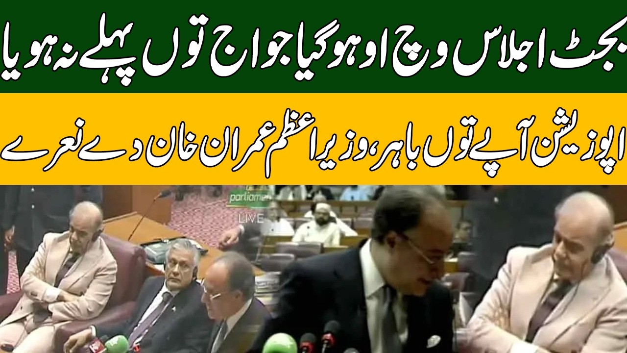Budget 2026-27 | PTI Protest During Finance Minister's Budget Speech | Pakistan News