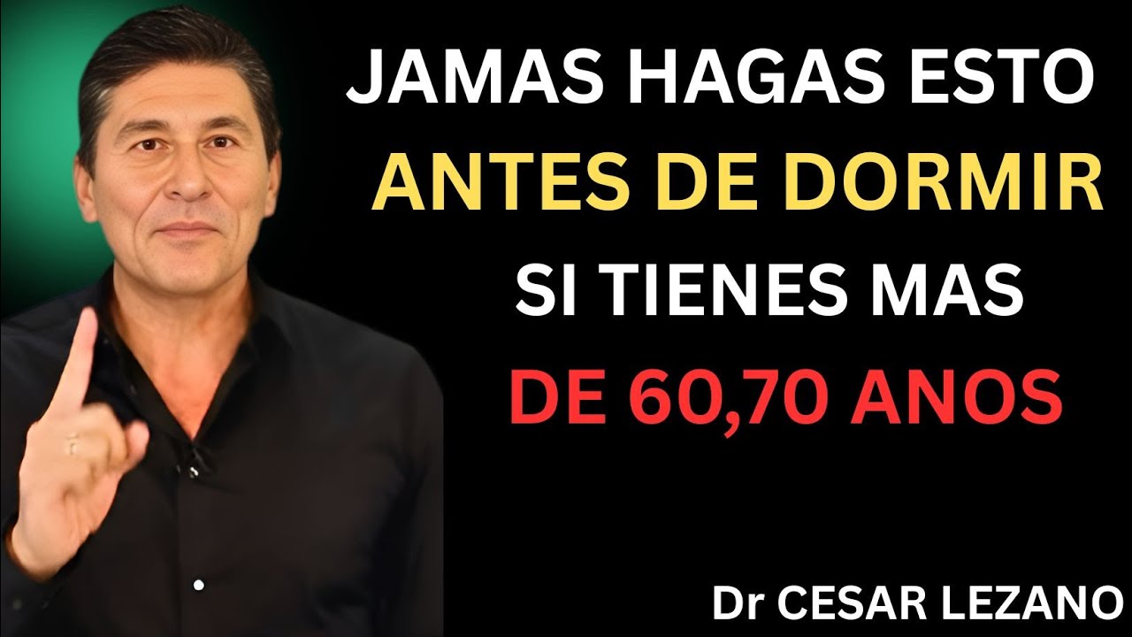 🚨 Nunca Duermas Así: 7 Errores Nocturnos que Aumentan el Riesgo de Muerte | César Lozano
