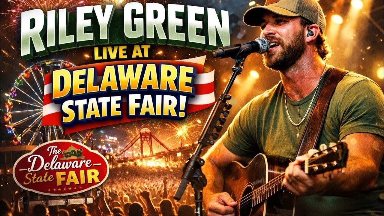 Riley Green Full Concert @ The Delaware State Fair 7/19/25