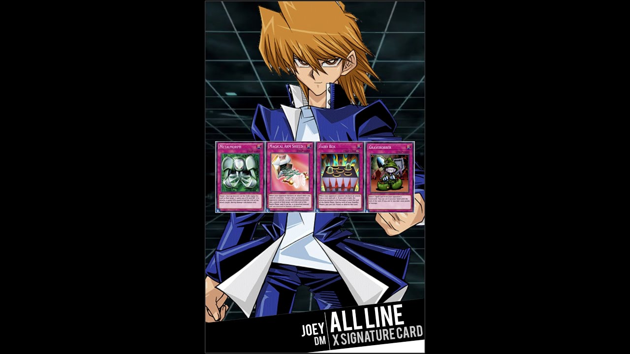 Yugioh Duel Links - Joey DM x ALL Special Phrases Card