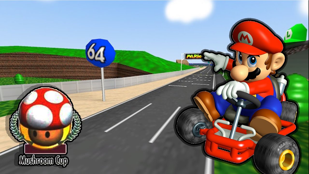 Mario Kart 64 - Mushroom Cup!!!