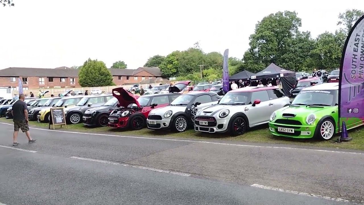 Brands Hatch Mini Festival 2024. Early Arrivals  Part 1 of 5.(Cooper S, GP 1, Classic, all)