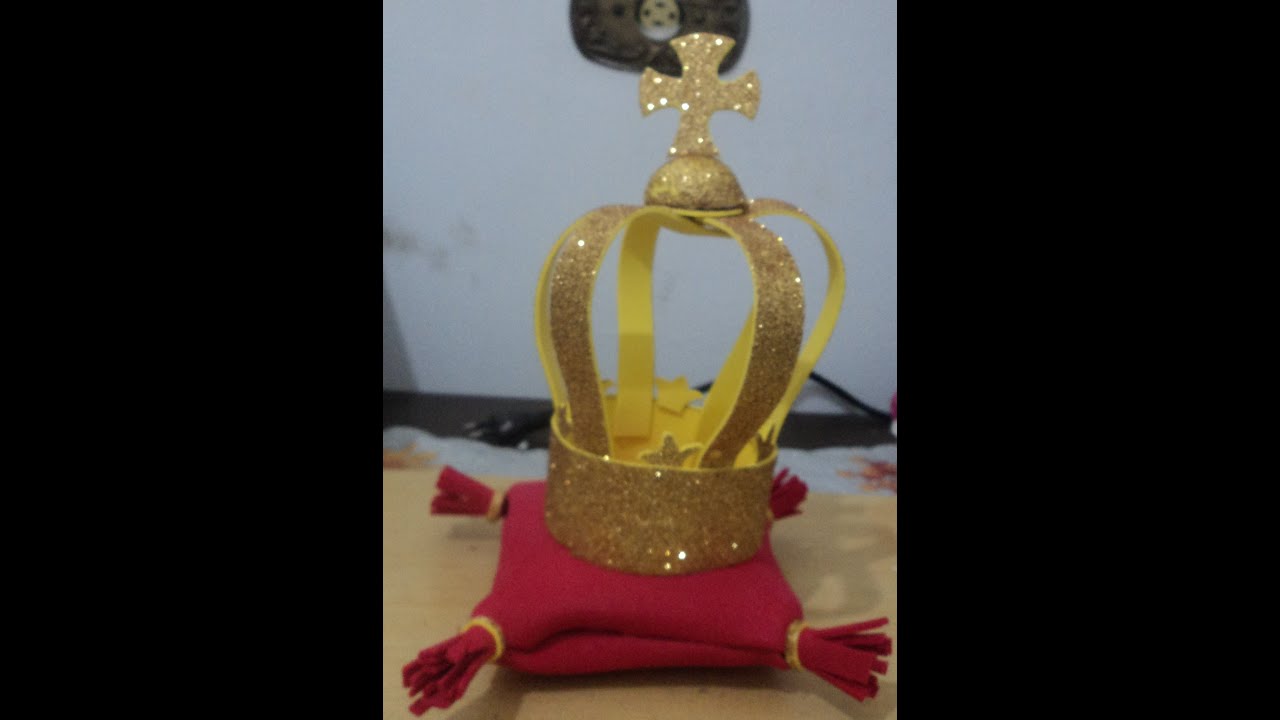 Como fazer coroa eva 3d