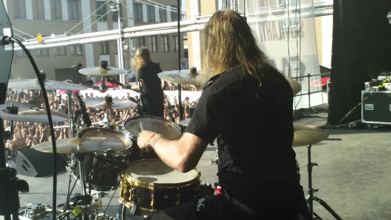 Pearl Artist Kai Hahto/Wintersun Drum Cam Tuska 2011 - Beyond The Dark Sun