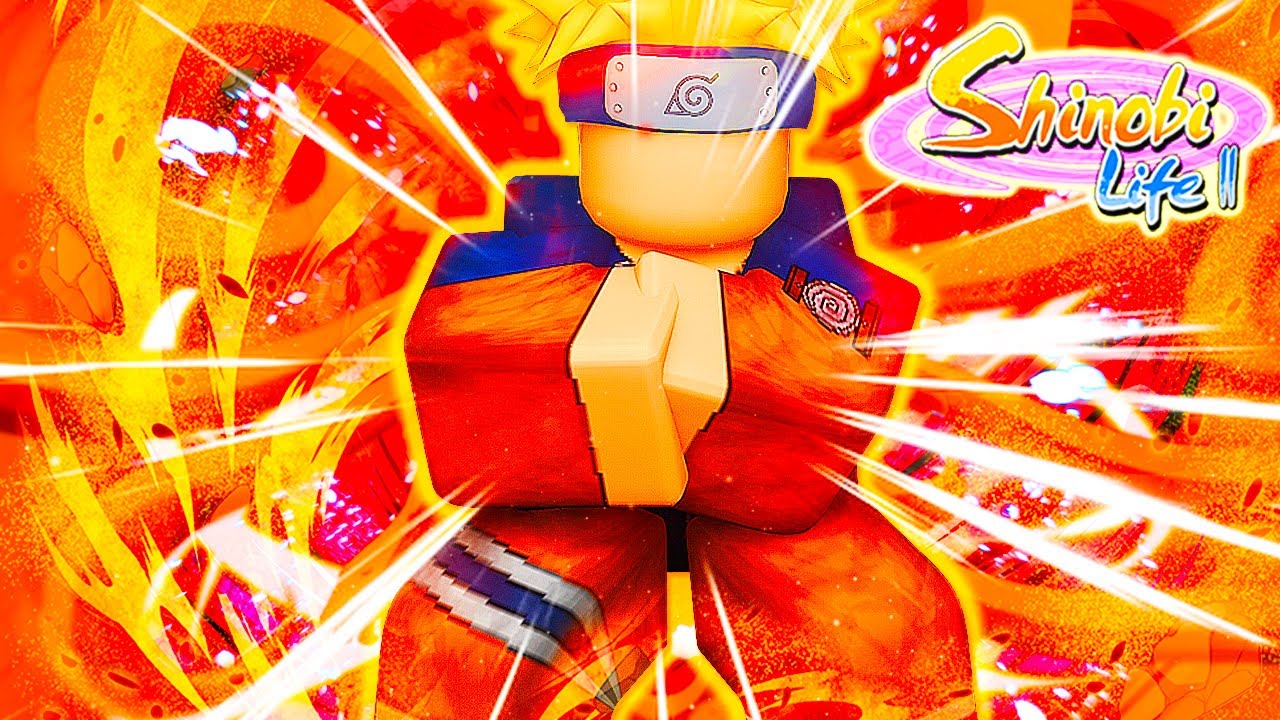 Я разблокировал режим Джинчурики с максимальным количеством 9 хвостов в Shinobi Life 2!