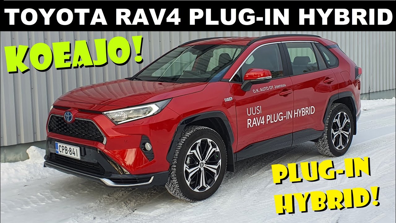 Toyota RAV4 PHEV koeajo - Nelivetoinen sähköisesti