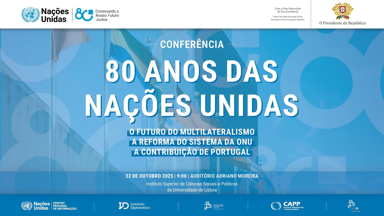Conferência: 80 Anos das Nações Unidas