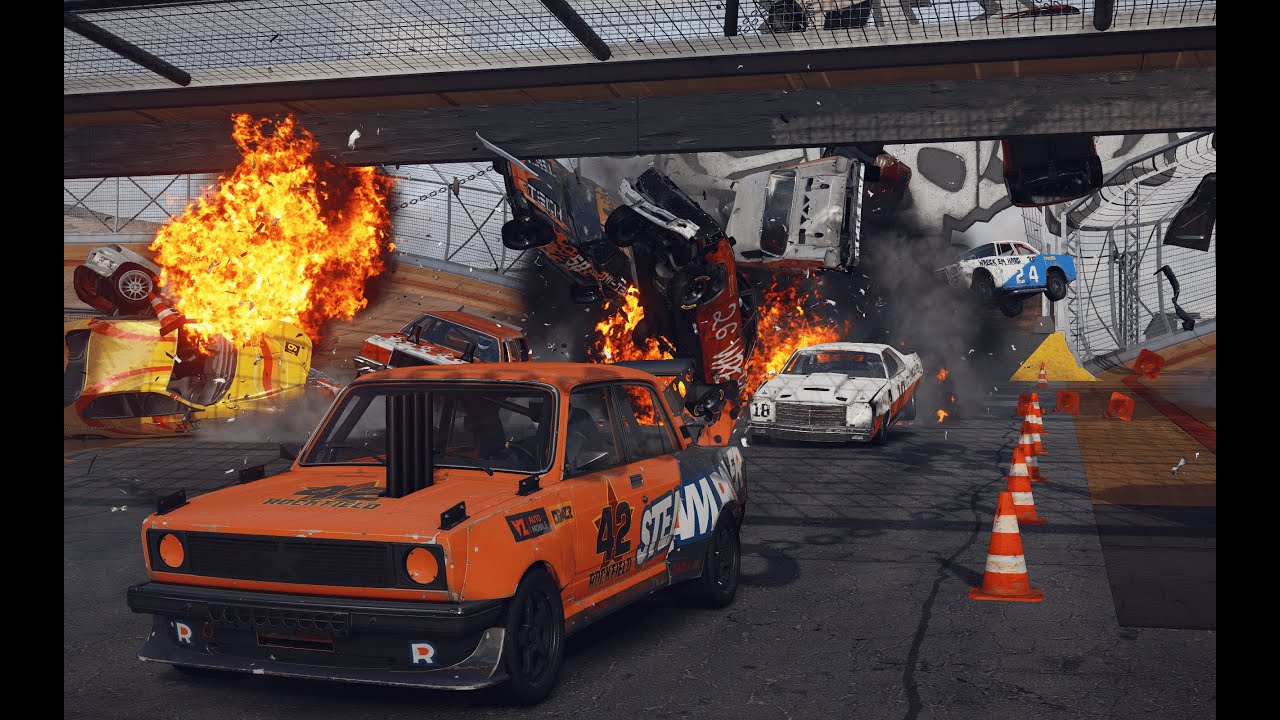 Explosive racing is the best way to play Wreckfest!