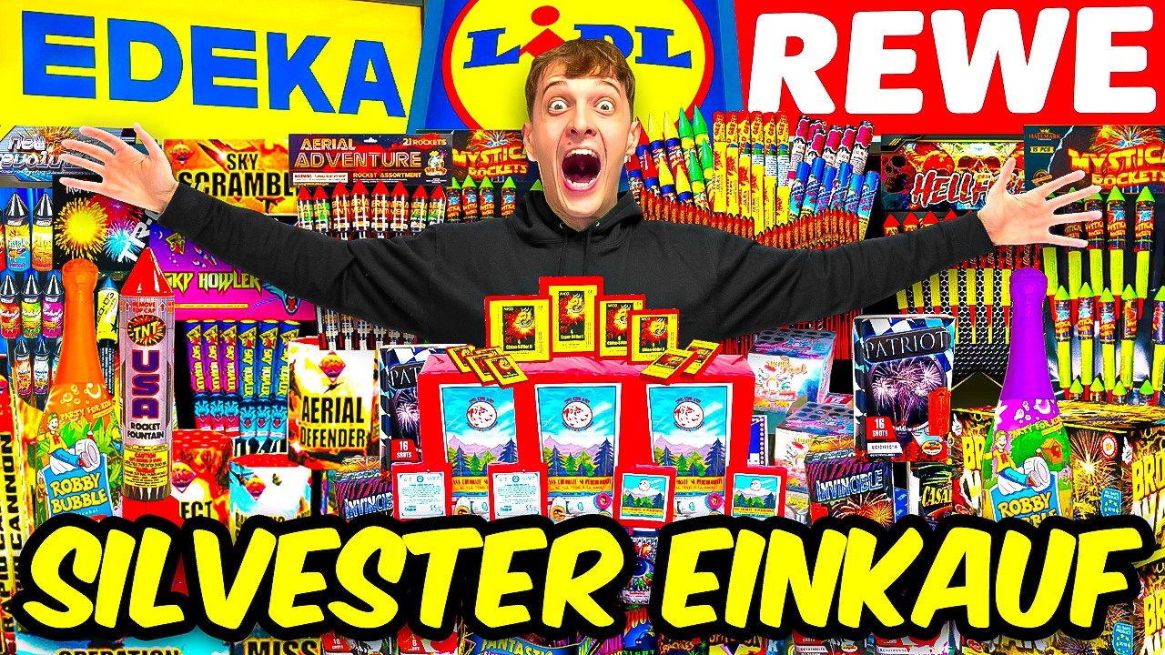 XXL SILVESTER 2025 EINKAUF! 😱 So VIEL GELD habe ich AUSGEGEBEN...