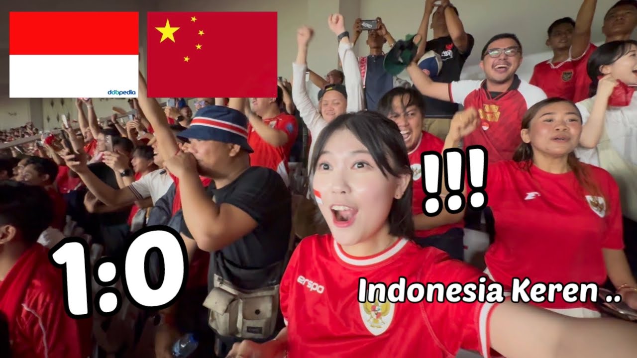 China vs Indonesia Match at GBK Was CRAZIER Than I Expected!🇮🇩🇨🇳