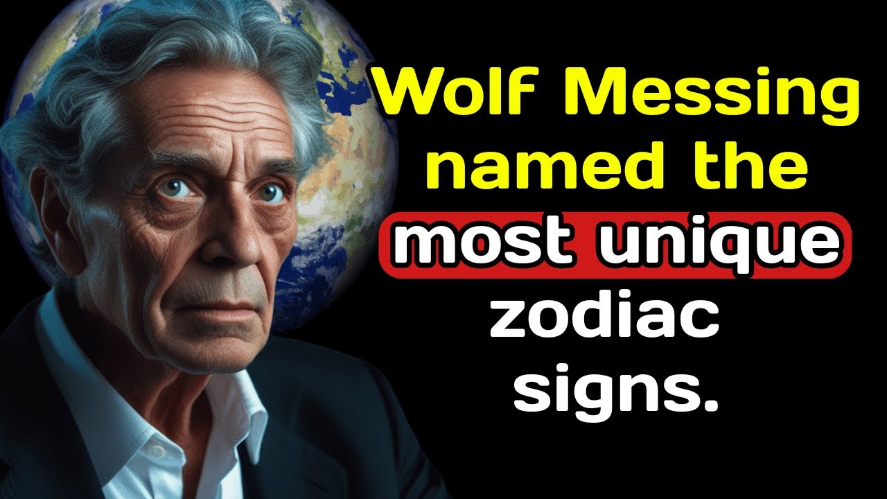 Wolf Messing named the most unique zodiac signs.