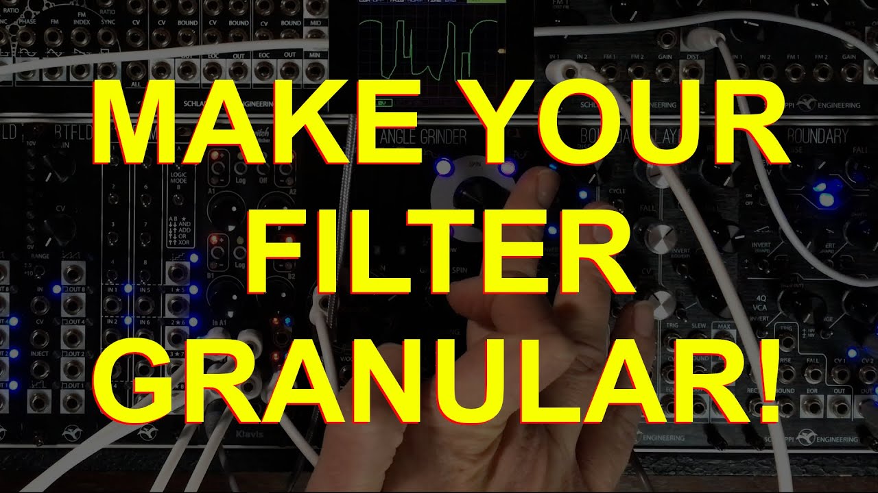 Фильтр-трюк &laquo;Granular&raquo; &mdash; Klavis Mixwitch