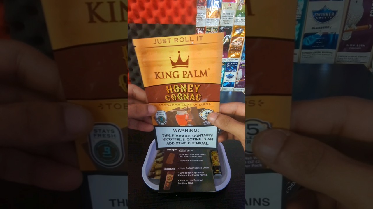 У KING PALM ЕСТЬ ЛИСТЬЯ ОБЕРТКИ!! #табак #лист #обёртки #kingpalm