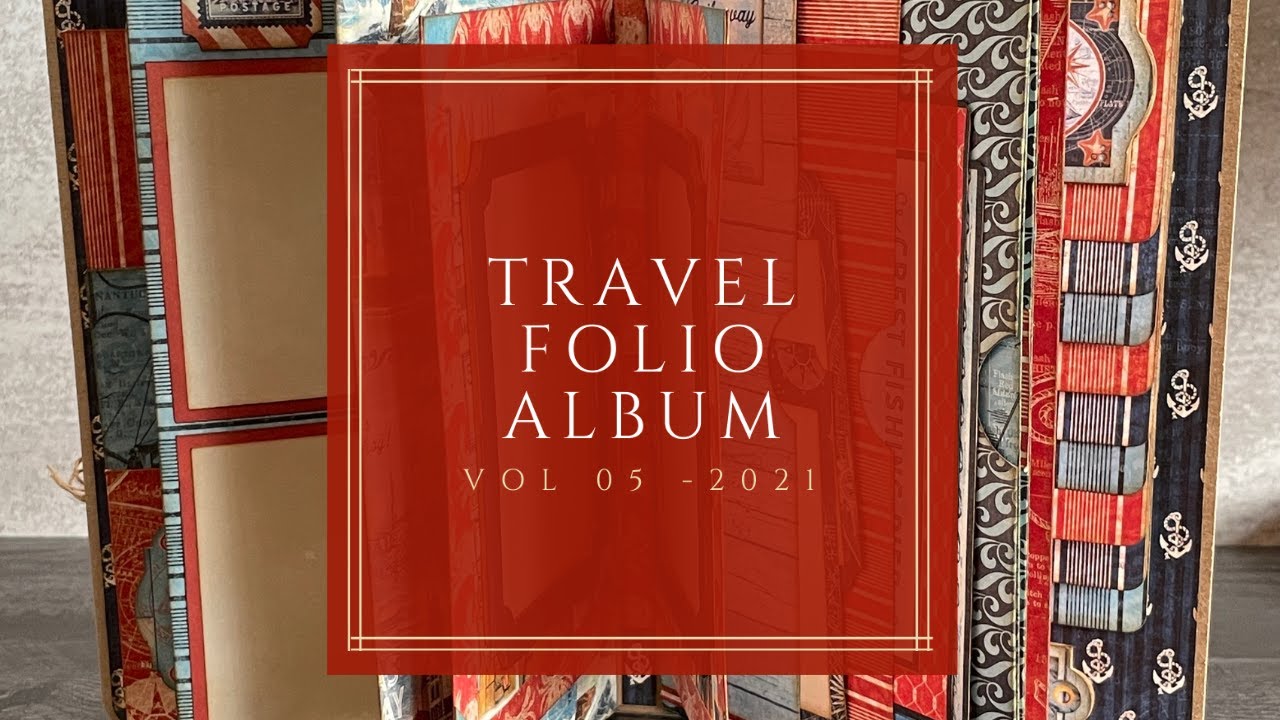 Travel Folio Album Tutorial featuring Catch of the Day