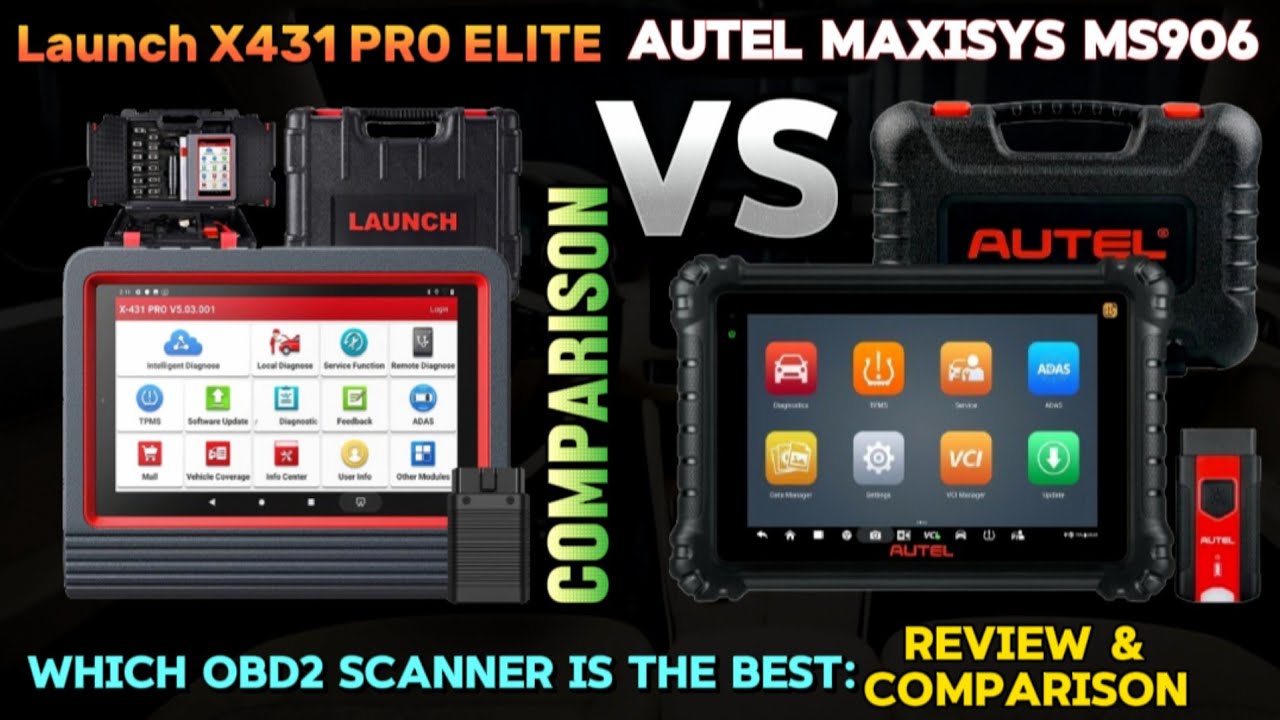 LAUNCH X431 PRO Elite vs. Autel MaxiSys MS906Pro:  Review & Comparison |