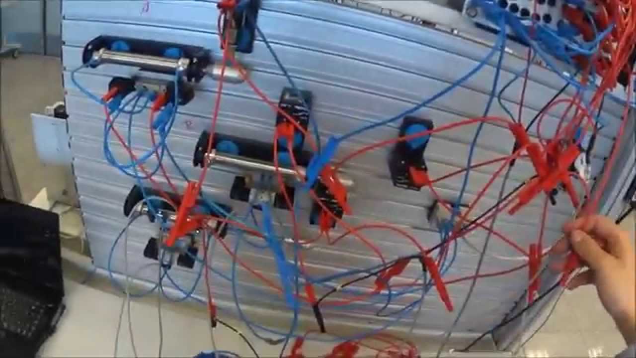 montaje circuito electroneumatico