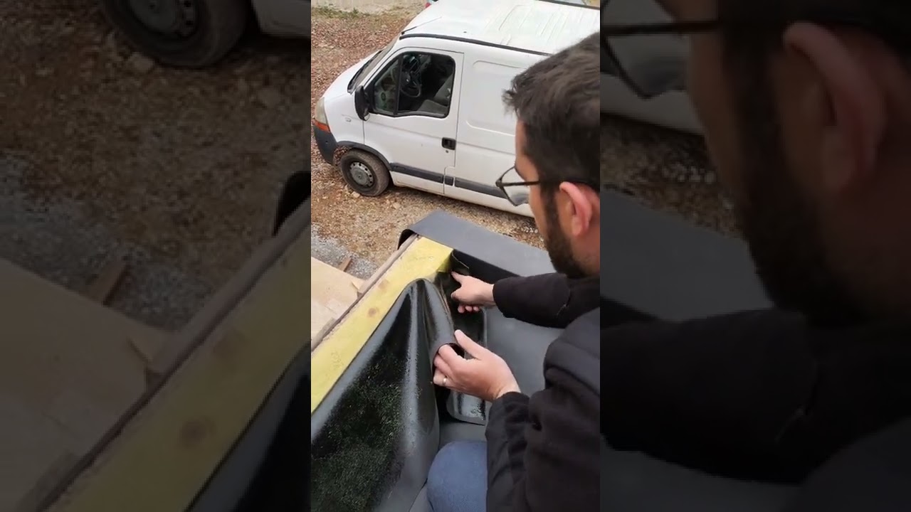PART 9 Etancheit&eacute;. Faire un pli mouchoir 2&egrave;me partie