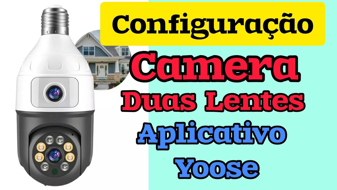 Câmera de Duas Lentes , Como configurar passo a passo Tutorial