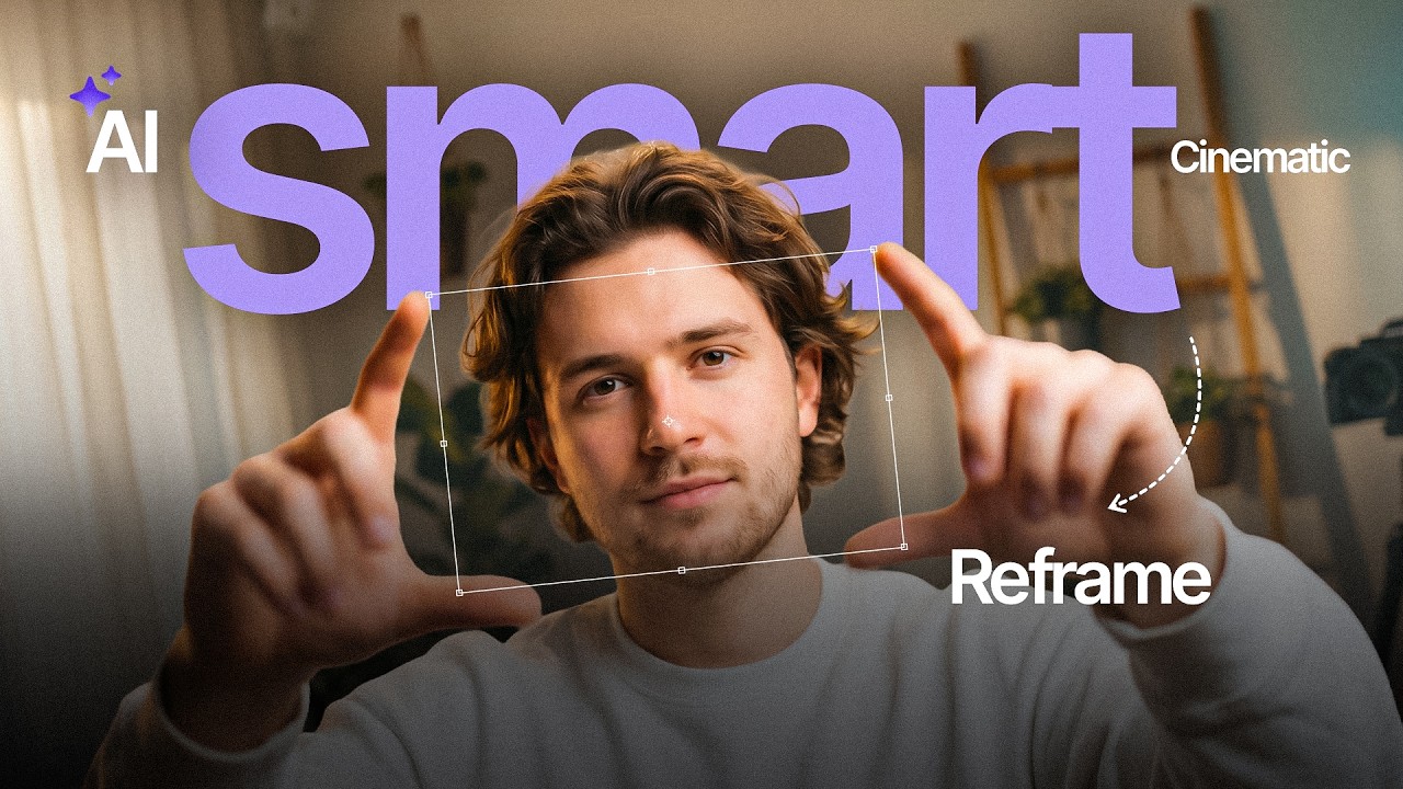 How to Smart Reframe For Free | VFX AI