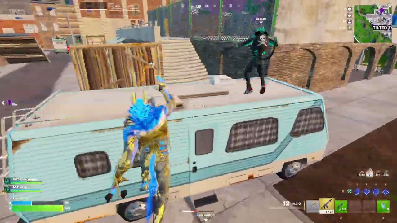 التريو المنغولي | Fortnite