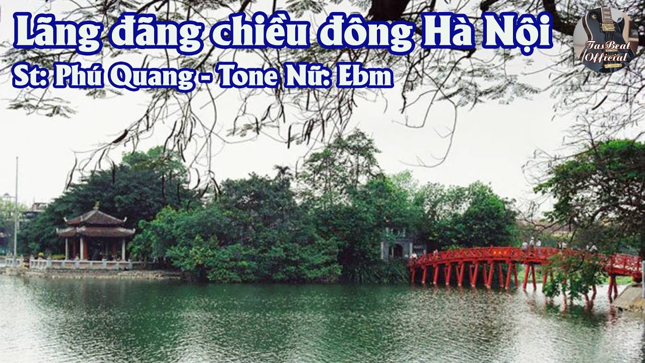 Karaoke Lãng Đãng Chiều Đông Hà Nội Tone Nữ | TAS BEAT