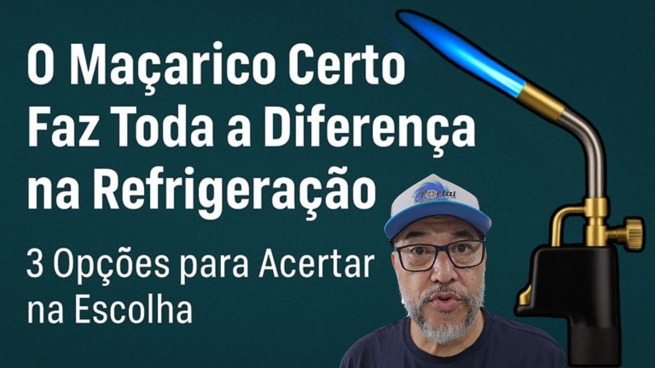 ❄️🔧Qual Maçarico Escolher Para Usar na Refrigeração - As 3 Melhores Opções!