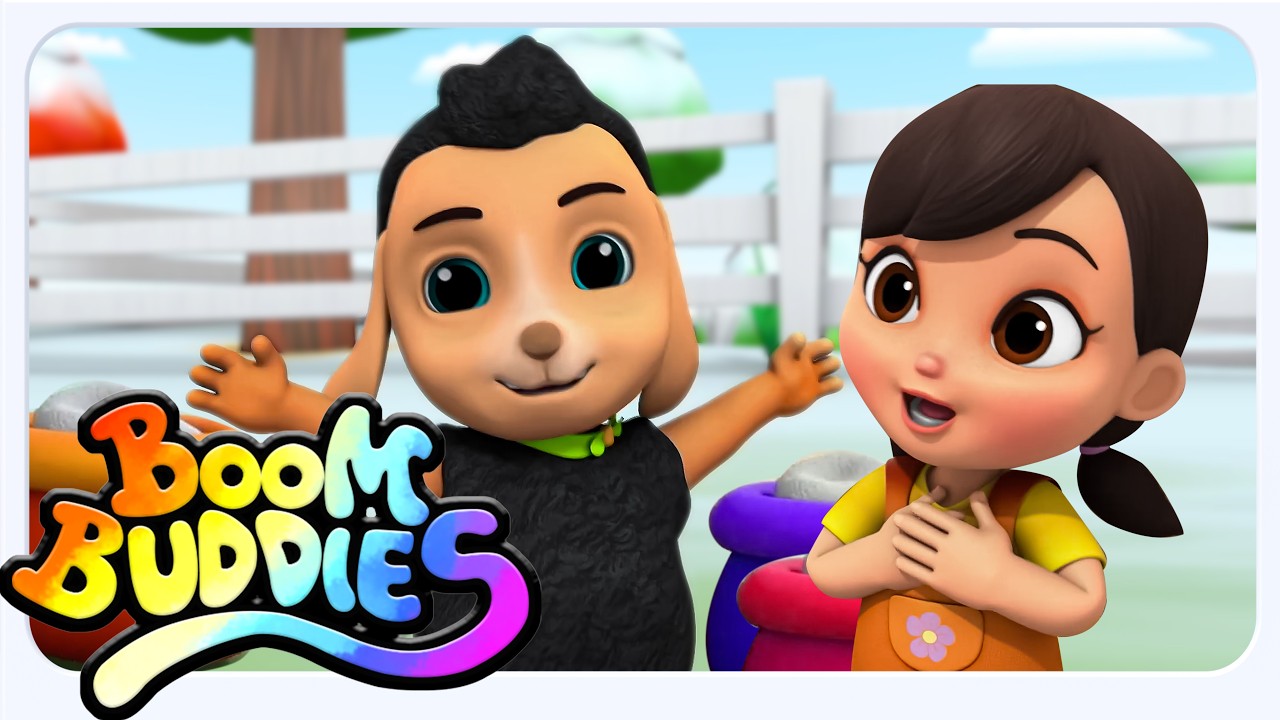 Boom Buddies Baa Baa Mouton Noir 🐑🎶 | Chanson pour enfants en français