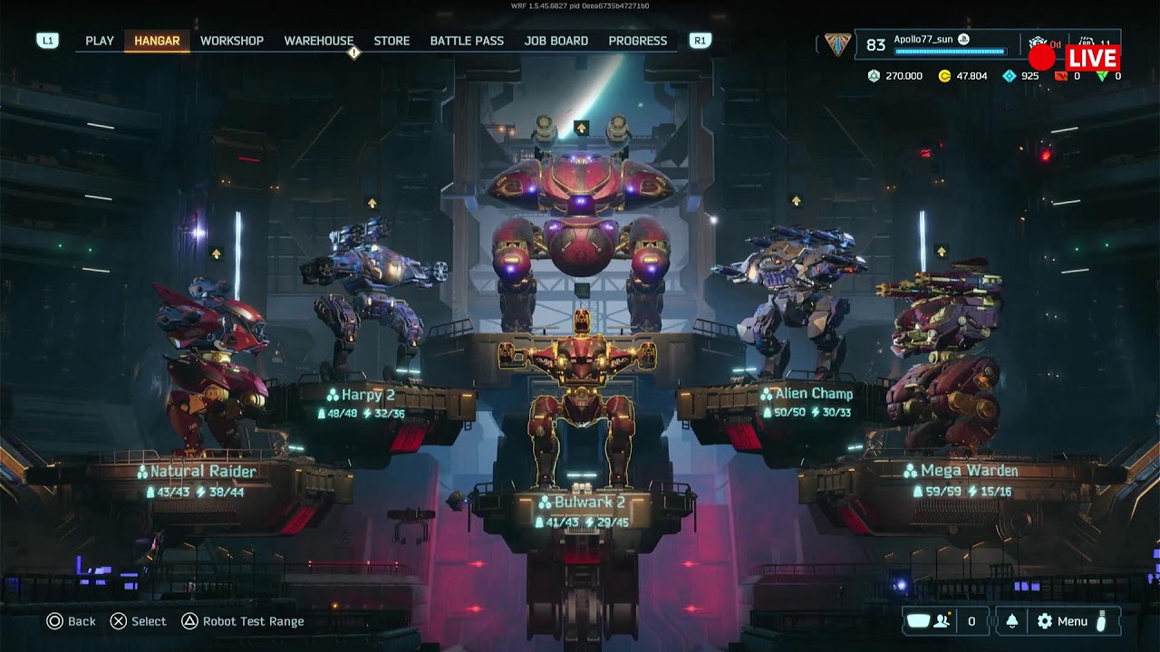 عوده الى لعبة حرب الروبوتات الحدود War Robots: Frontiers