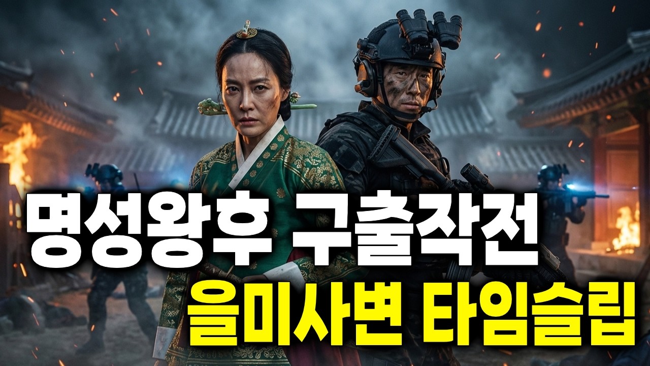 [대체역사 AI 단편영화] 1895년 을미사변 명성왕후 구출 작전, 미래에서 온 707 특임대가 개입한다면 벌어지는 일 (사이다 풀버전)ㅣ타임슬립 전쟁 가상 시나리오
