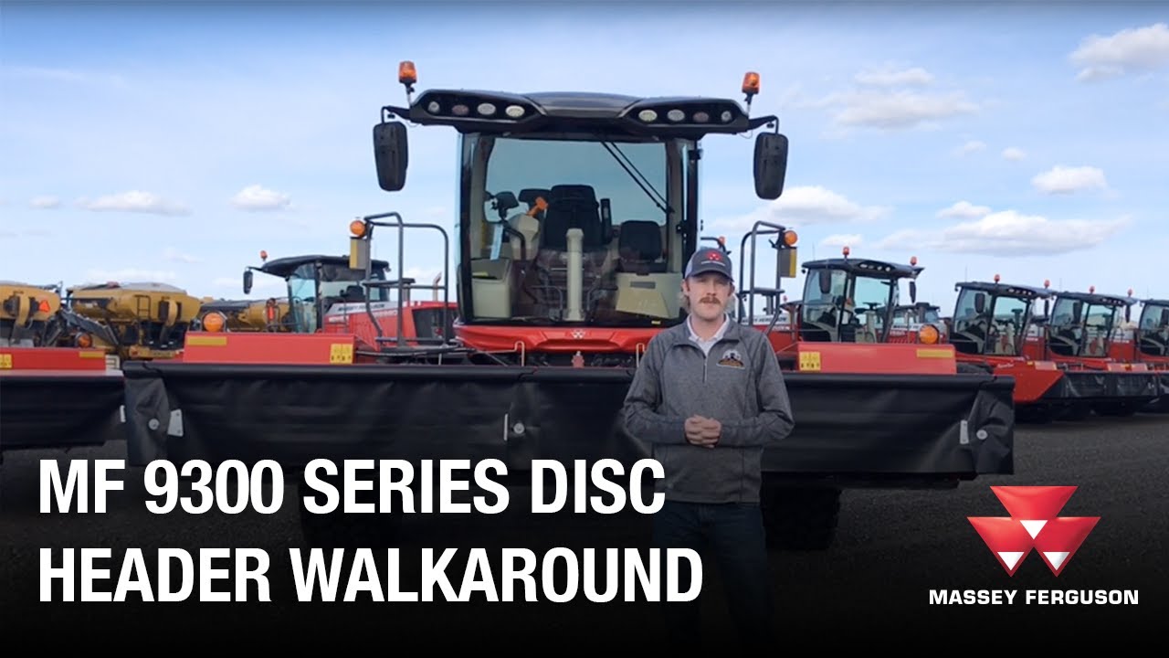 MF 9300 Series Disc Header Walkaround