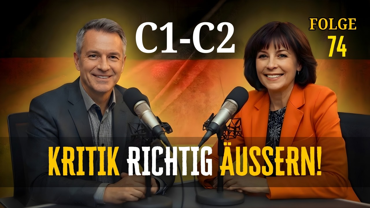 Kritik souverän äußern | C1/C2 Konfliktlösung 💬