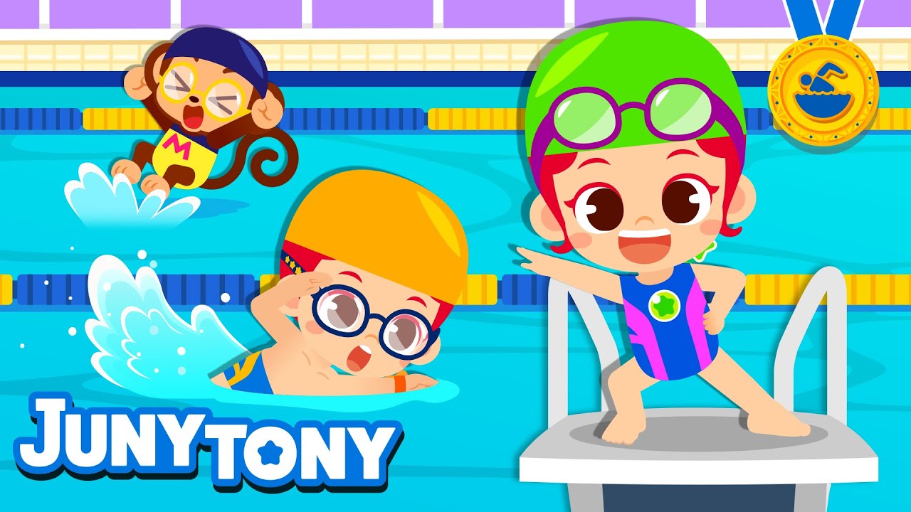 Natação | Esportes | Música Infantil | JunyTony em Português