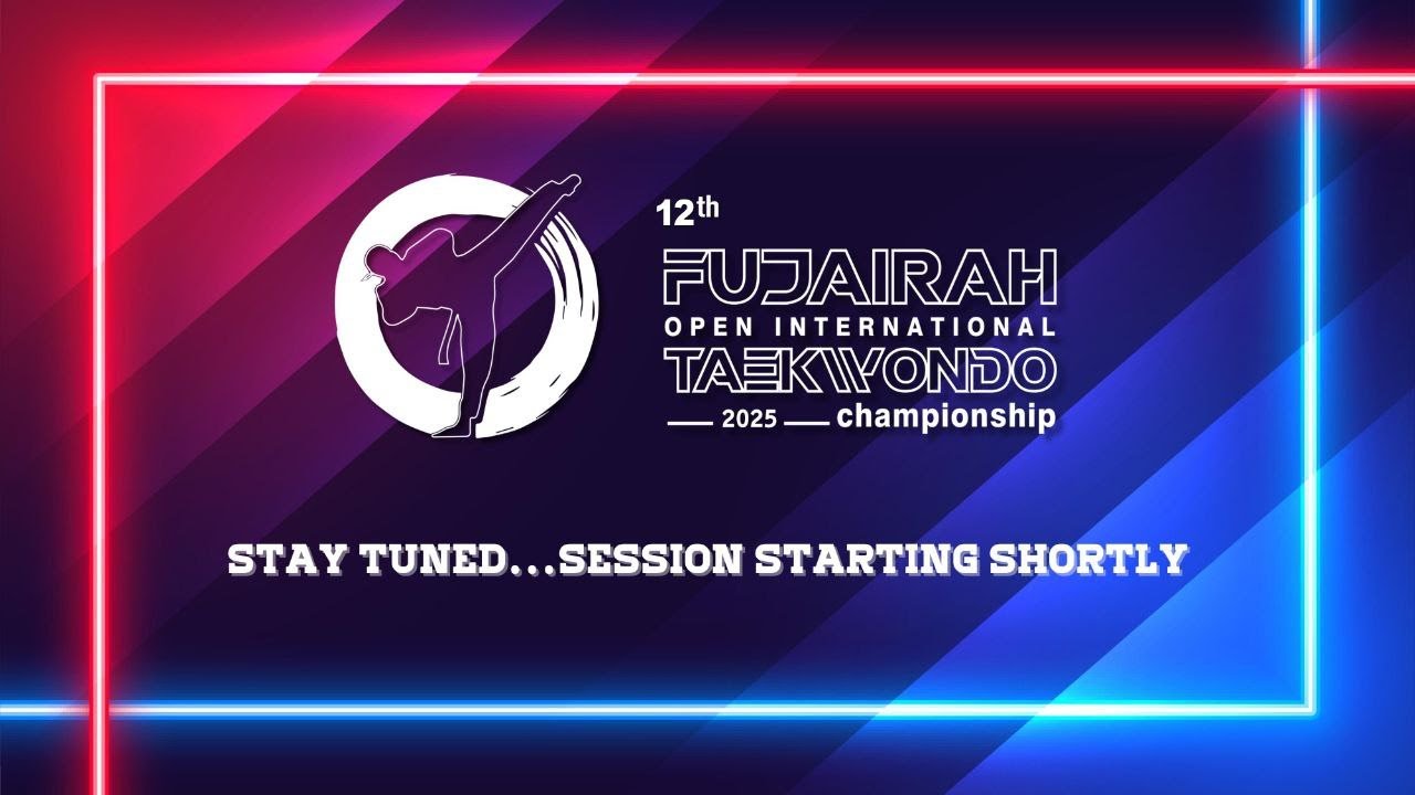 Court 2 Day One12th Fujairah Open International Taekwondo Championship