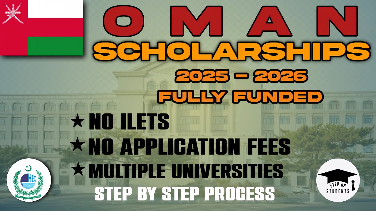 Complete Application Procedure for Omani Scholarship Program 2025 -2026