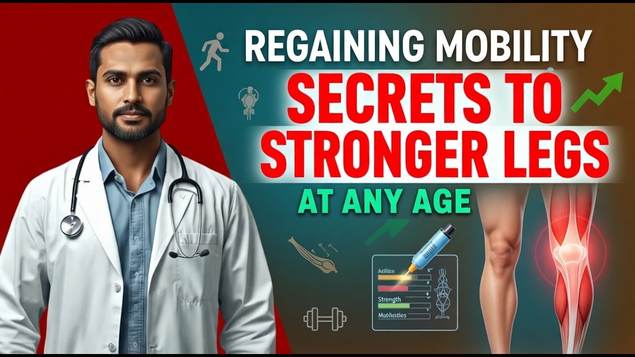 The Science Behind Leg Weakness (And How to Reverse It After 60)
