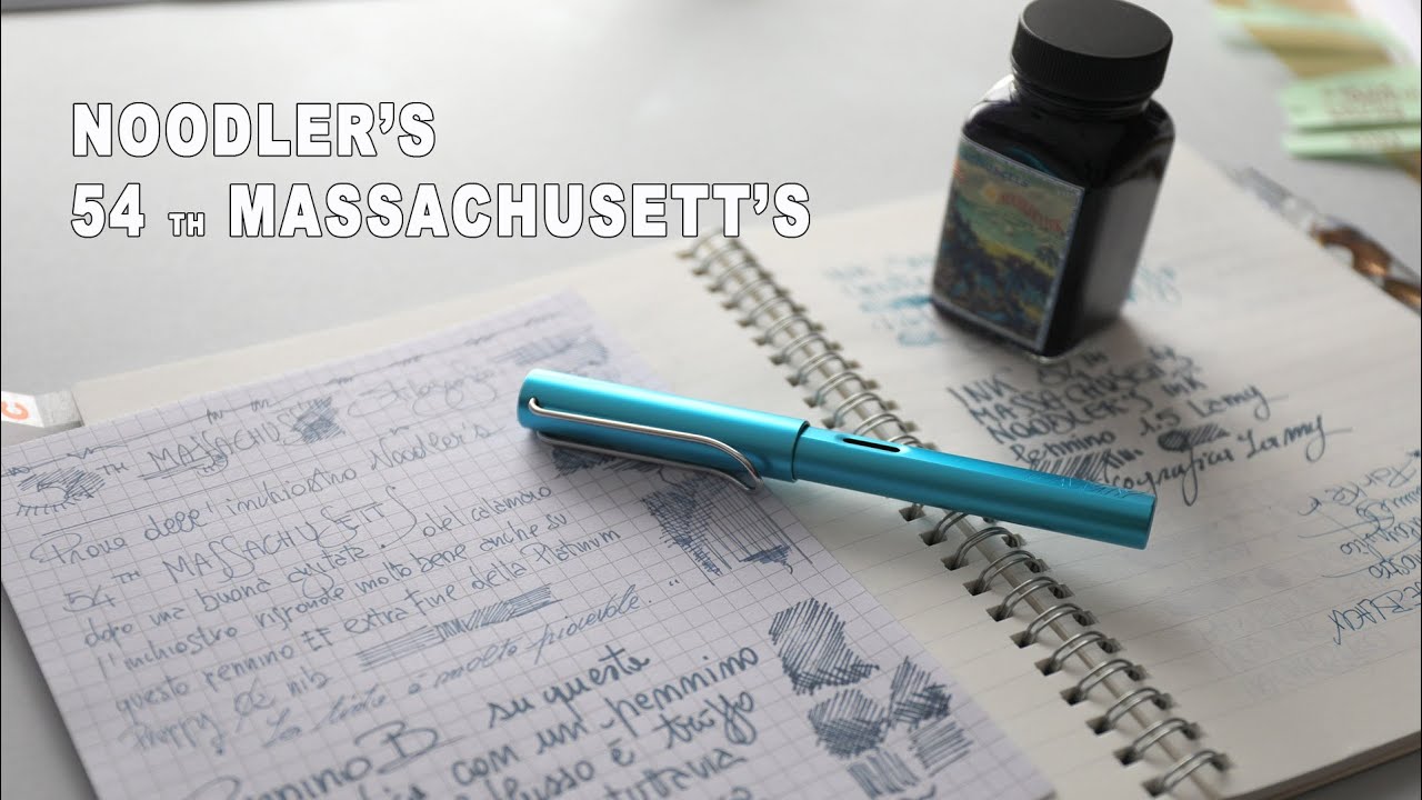 Inchiostro Noodler's 54th Massachusetts - Full test & review