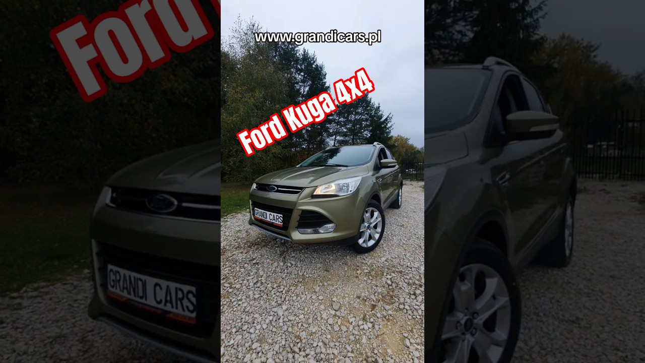 Ford Kuga MK2 2013 2.0 TDCi 140KM Titanium AWD 4x4 Prezentacja Samochodu #fordkuga