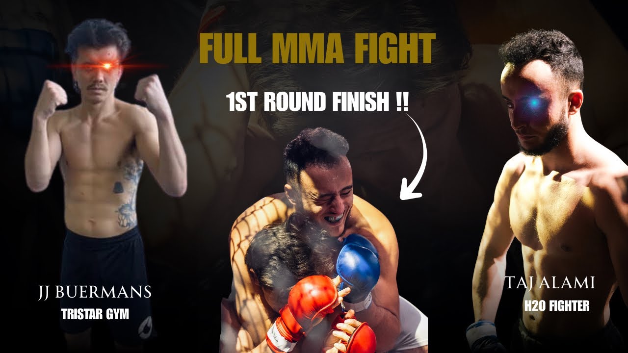 1ST ROUND FINISH 🤯 ! JJ Buermans vs Taj Alami- FULL MMA FIGHT FFL 1