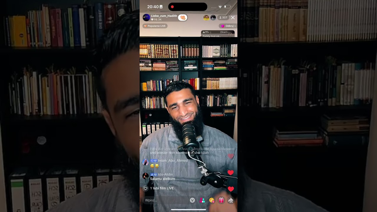 Livestream vom Liebe zum Hadith &uuml;ber Ahbash