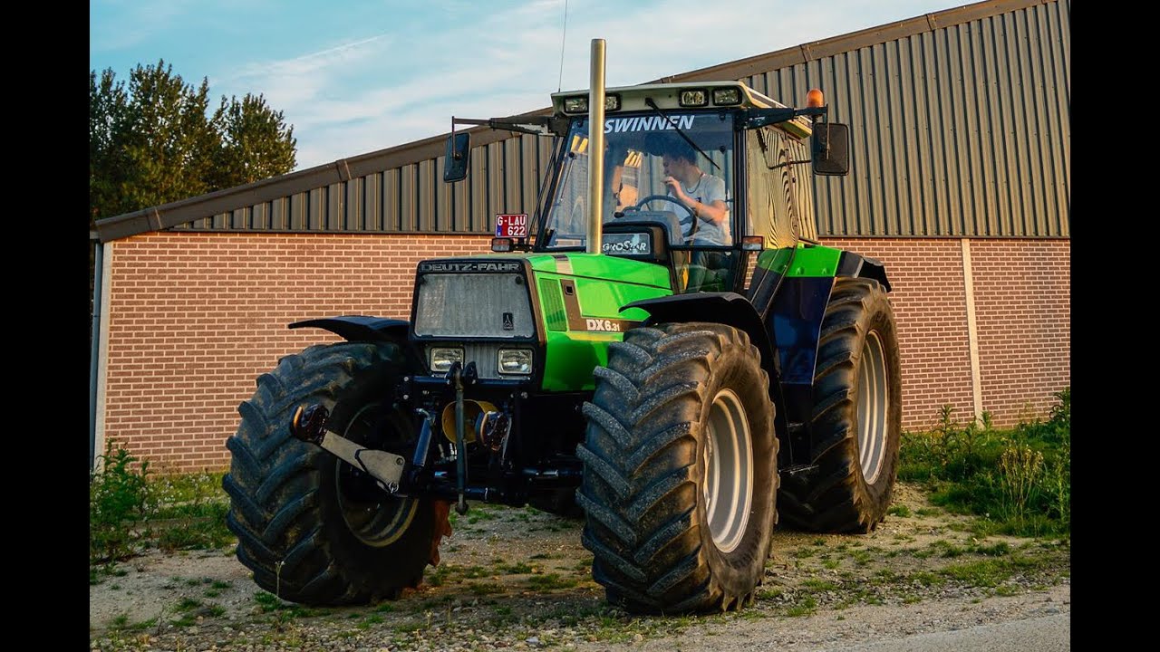 Deutz Fahr DX 6.31| Open pijp [HD]