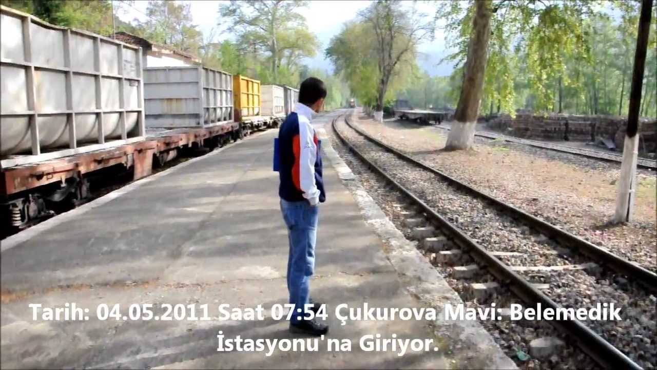 DE24322 Çukurova Mavi Treni  İle Belemedik'ten Adana'ya Giderken.
