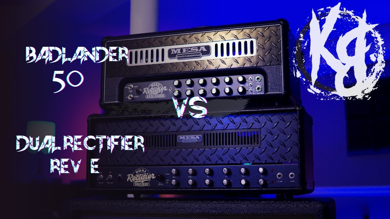 ОДИН НА ОДИН — Mesa Badlander 50 против Rev E/F Dual Rectifier