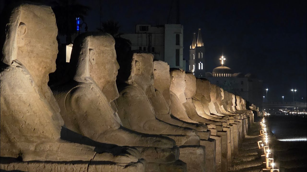 The Grand Egyptian Museum and the Luxor Temple