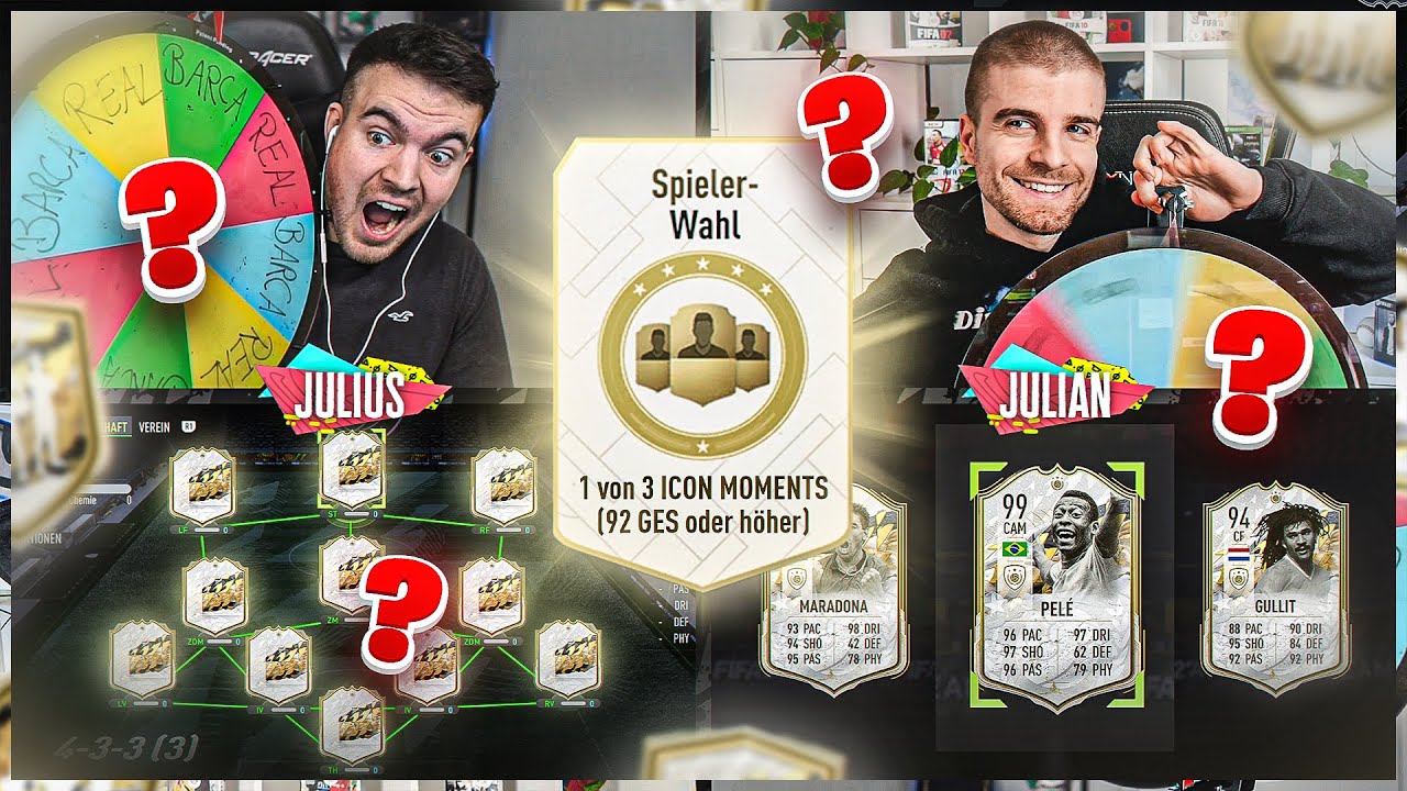 FIFA 22: 92+ MOMENTS PICK RANDOM GLÜCKSRAD Past and Present 😱⚡️🕒