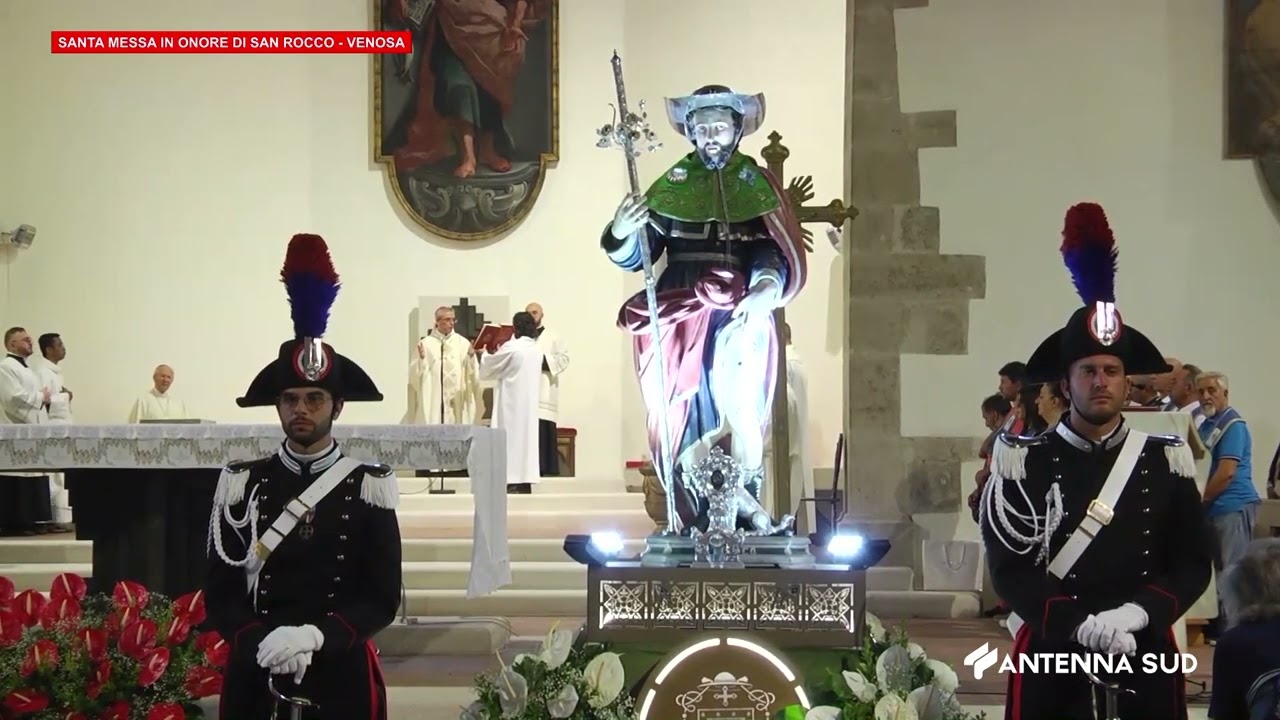 17 AGOSTO 2025 - VENOSA (PZ): SANTA MESSA IN ONORE DI SAN ROCCO
