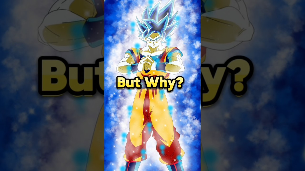 Why Can't Goku Go Blue Evolution Explain | Infinity Fusion Warriors #gokuallforms #animeseries