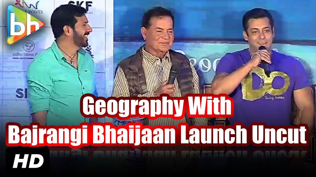 Event Uncut: 'Geography With Bajrangi Bhaijaan' Book Launch | Salman Khan | Salim Khan